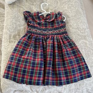 Laura Ashley toddler girls holiday dress.